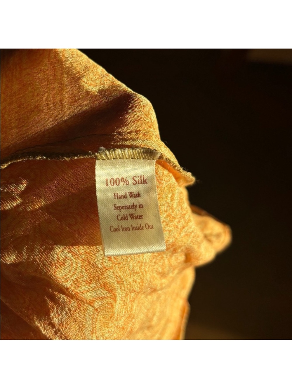 INDIE ELLA Silk Kimono FLAW - Picture 5 of 5